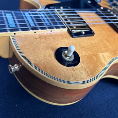 1976 Gibson Les Paul Custom Natural Vintage All Original Norlin Era USA image 13