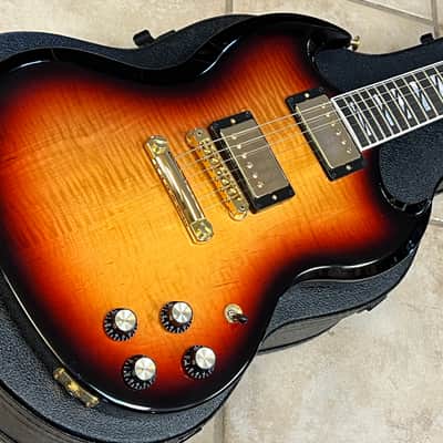 2025 Gibson SG Supreme Electric Guitar Fireburst image 3
