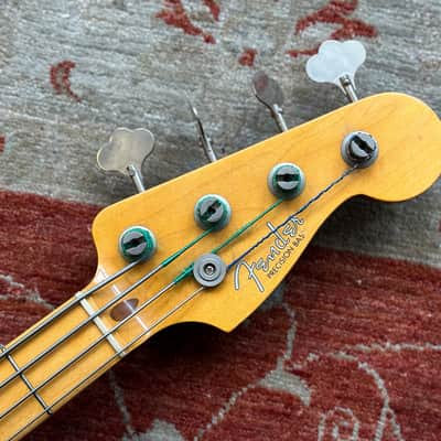 2008 Fender American Vintage '57 Precision Bass - White Gold image 2