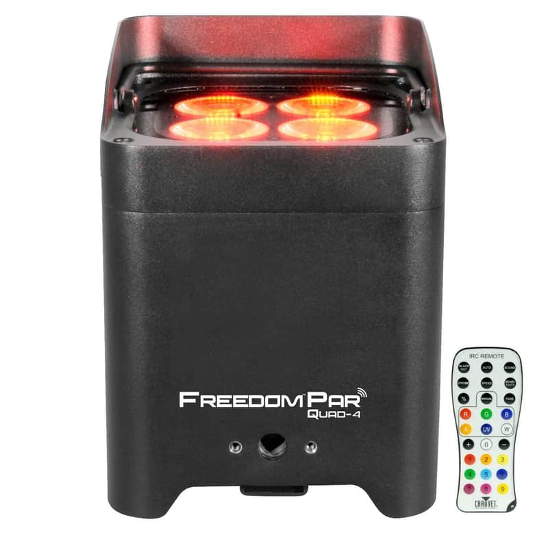 CHAUVET DJ Freedom Par Quad-4 Battery-Powered RGBA LED PAR with Wireless DMX (Demo Unit) image 1