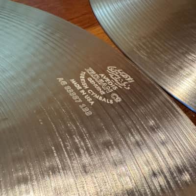Zildjian 14" A Series New Beat Hi-Hat Cymbals (Pair) 2013 - Present - Traditional image 7