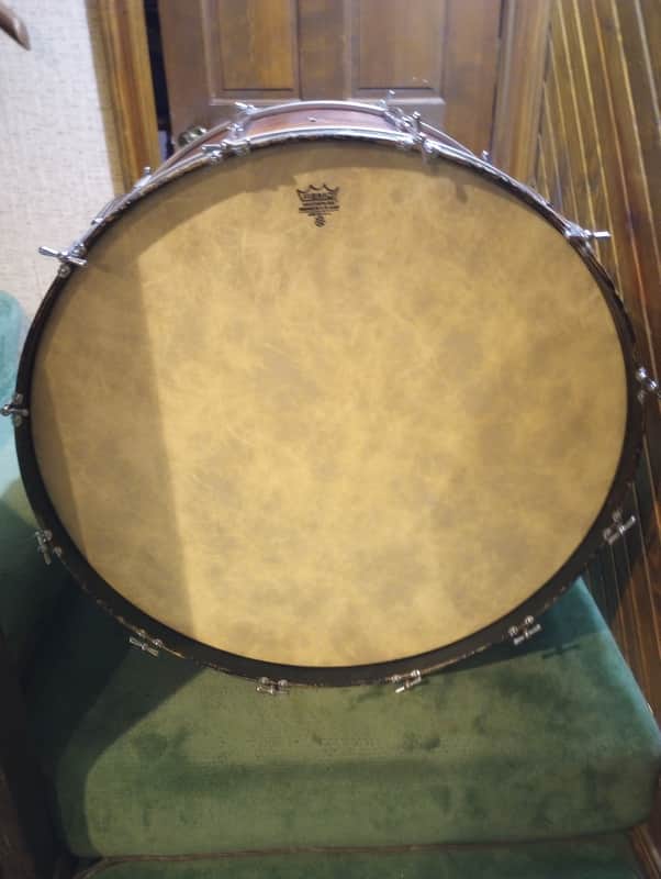 Ludwig 1970's 16x32 Concert Bass Drum 1970's - Stained Maple 🍁 image 1