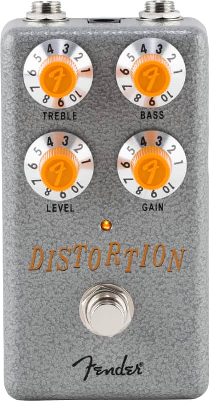 Genuine FENDER Hammertone Distortion Pedal, Solid Aluminum Stomp Box #0234570000 image 1