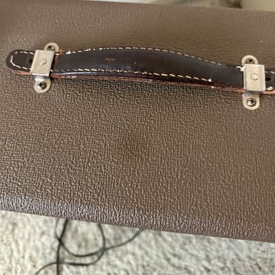 Fender Deluxe 6G3 Brownface 20-Watt 1x12" Guitar Combo 1961 - 1963 - Brown image 7