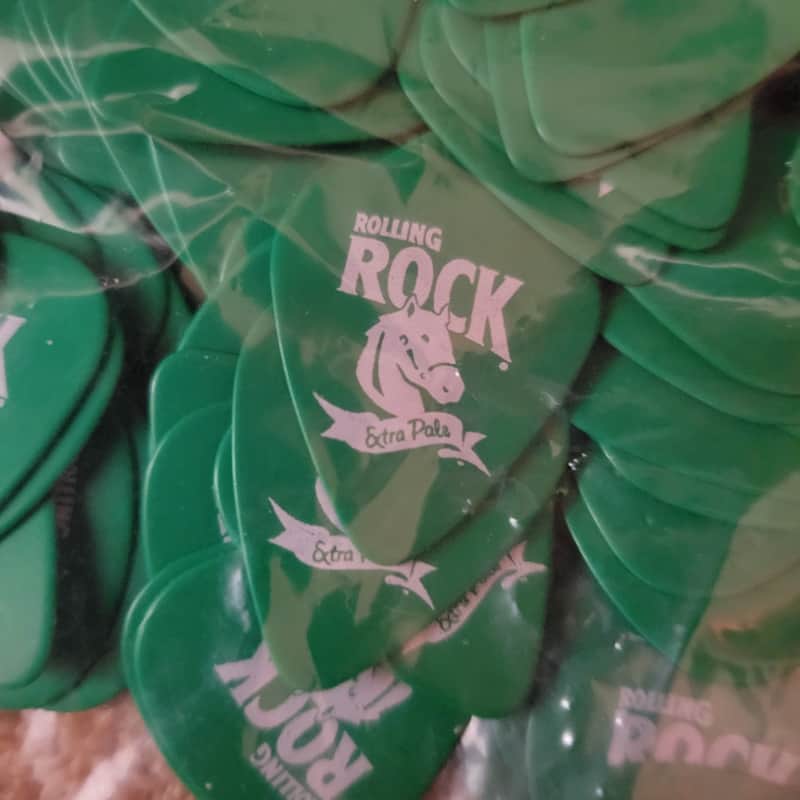Guitar Picks 200 Rolling Rock 73mm