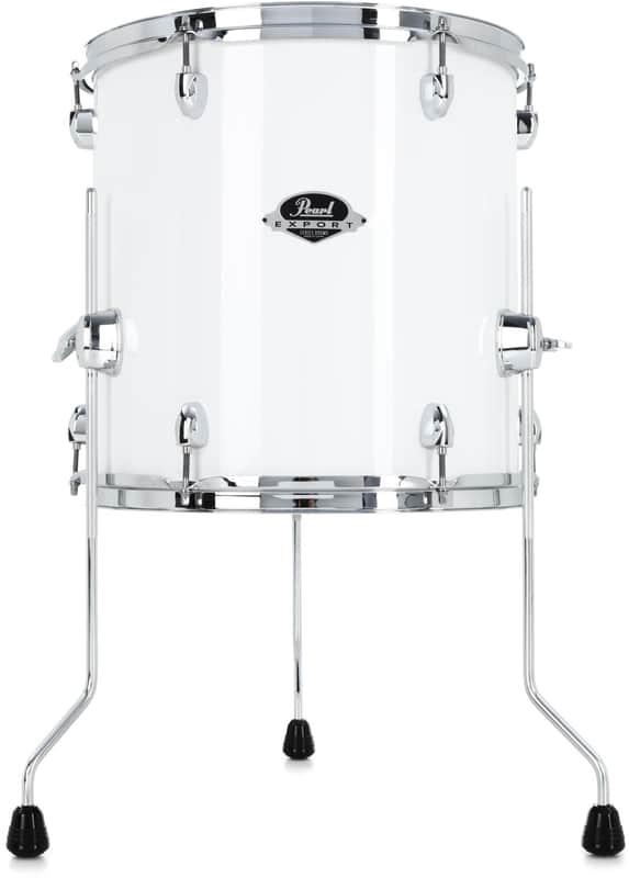 Pearl Export EXX Floor Tom - 14 x 14 inch - Pure White image 1