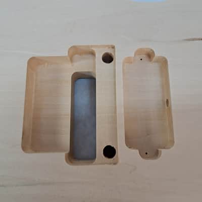Unfinished 7 string Basswood Iceman body Fits Ibanez (tm) RG and Jem necks J2163 image 2