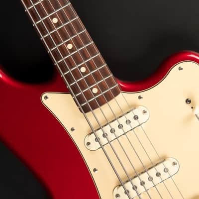 2013 Fender Pawn Shop Bass VI - Candy Apple Red | 6-String Bass Guitar Matching Headstock Baritone Short Scale | OHSC image 17