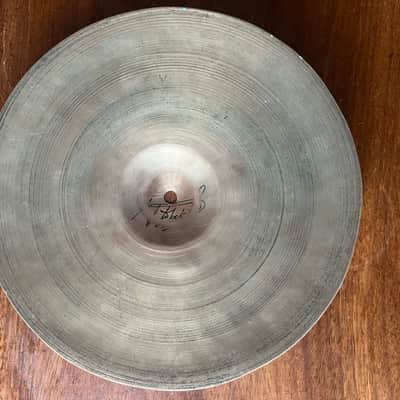 RARE: Zildjian K Splash signed by Avedis zildjian 1930s - 1940s image 2