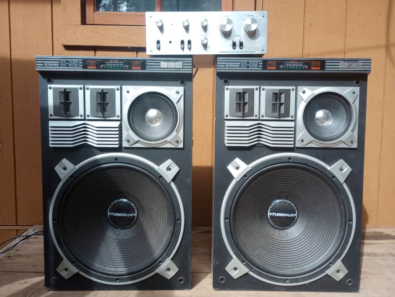 Pioneer CS-905 1984 & SA - 6700 Amp | Reverb
