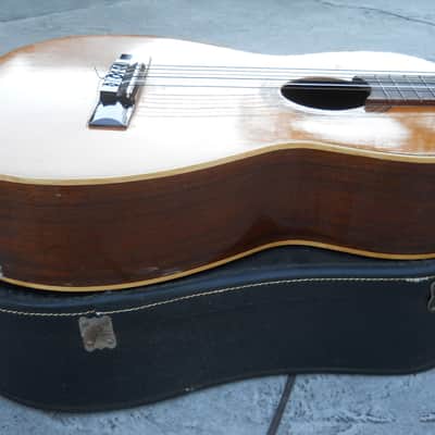 Vintage Vicente Tatay Tomas Vitato Classical Guitar, Excellent Player, Orig Case image 11