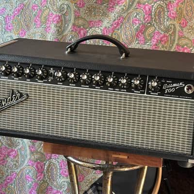 Fender Bassman 800 2-Channel 800-Watt Hybrid Bass Amp Head 2016 - Present - Black image 2