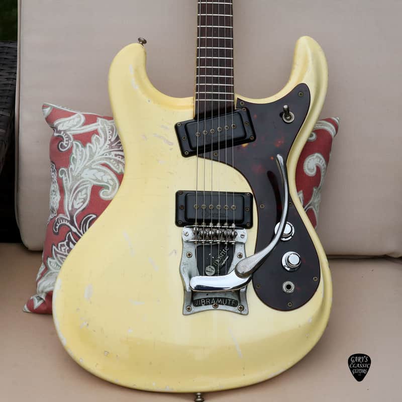 1965 Mosrite  "The Ventures" Pearl White (MOS0040) - Very Good