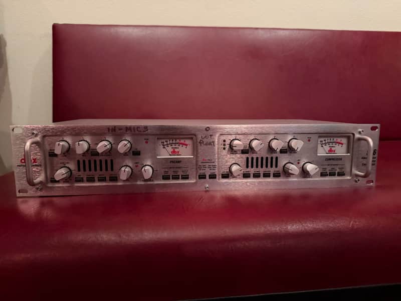dbx 576 Vacuum Tube Preamplifier and Compressor 1990s - Silver image 1