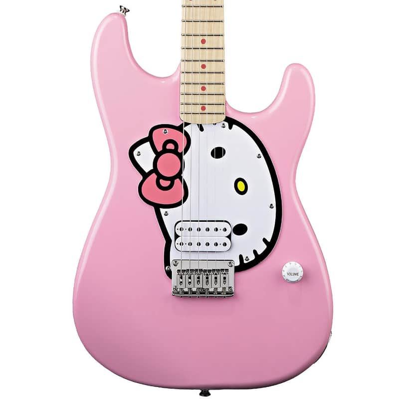 Fishbone PINK Strat 2013 Black or Pink Hello kitty image 1