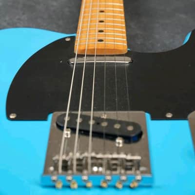 Fender "Squier Series" Standard Telecaster with Maple Fretboard 1993 - Pacific Blue image 6