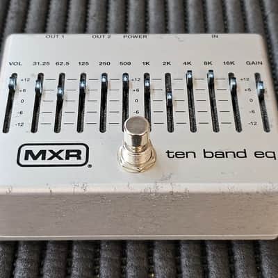 MXR M108S Ten Band EQ 2016 - Present - Silver image 2
