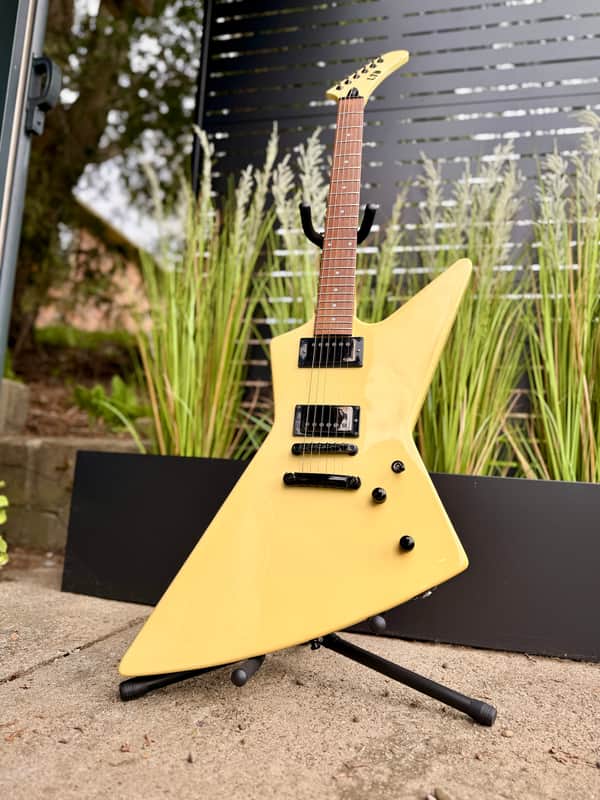 1997 ESP LTD EXP-200 Olympic White James Hetfield MIJ