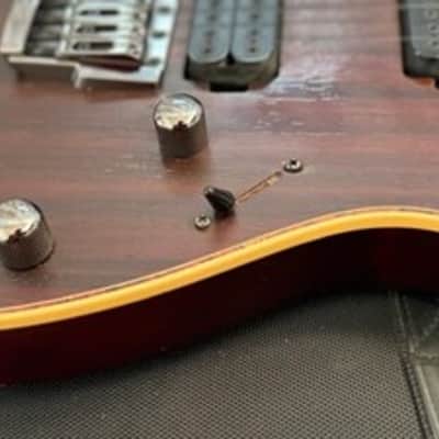 LOADED Original Ibanez Guitar BODY RG721RW PREMIUM in Charcoal Brown Flat (CNF) image 3