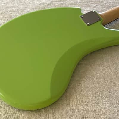 2023 Eastwood SG2C Flying Banana Green Finish Bizarre Guitar Yamaha Copy image 16