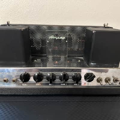 Ampeg B-15N Portaflex 25-Watt 1x15" Bass Combo 1965 - Original Cabinet and dolly image 2