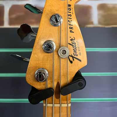 Fender Precision Bass Black 1978 Vintage Electric Bass Guitar image 10