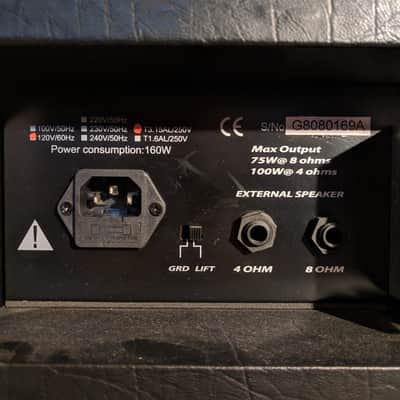 Randall 75W RG75D G3 Plus Combo Amp - 2000s Black image 8
