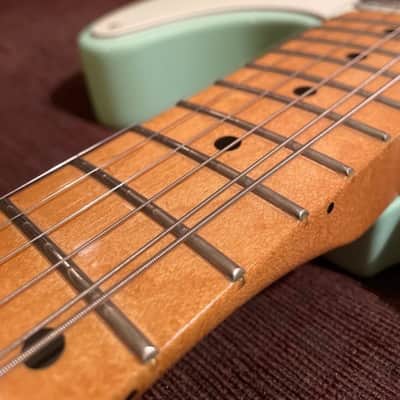 Fender Vintera '50s Telecaster Modified with Maple Fretboard 2019 - 2023 - Surf Green image 7