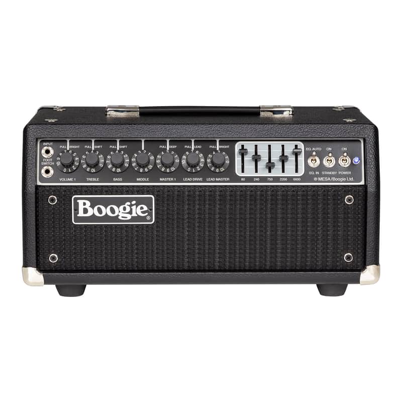 Mesa Boogie Mark IIC+ Head - Black Bronco / Black Grille image 1