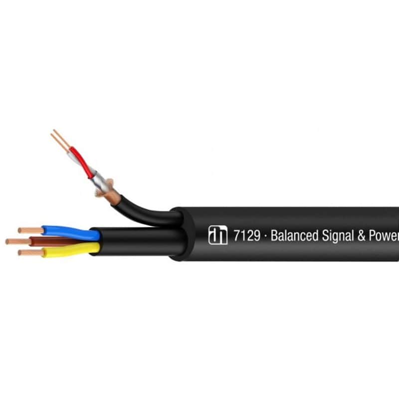ADAM HALL 7129 Strom/Audiokabel (Meterware) image 1