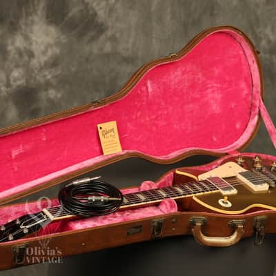 original 1957 Gibson Les Paul RARE Goldtop with a MAHOGANY TOP!!! image 21