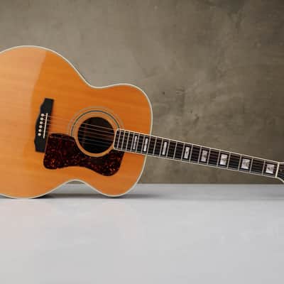 Guild JF 55 Jumbo Acoustic Electric Guitar w/ Case & Fishman Pickup #58312 image 4
