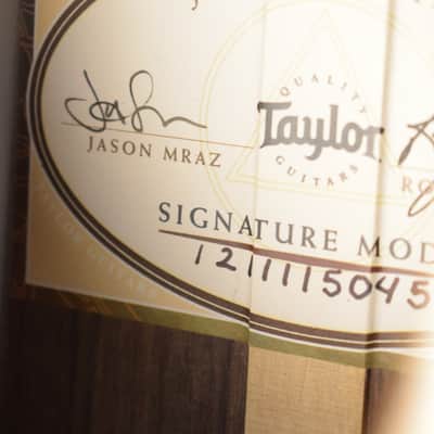 Taylor JMSM Jason Mraz Signature Model image 11