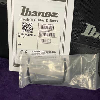 Ibanez K7YIN James "Munky" Shaffer Signature 7-string Electric Guitar - Matte Black image 9