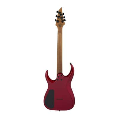 Jackson Pro Plus Series Signature Misha Mansoor Juggernaut HT6 6-String Right-Handed Electric Guitar with Poplar Body and Ebony Fingerboard (Red Crystal) image 2