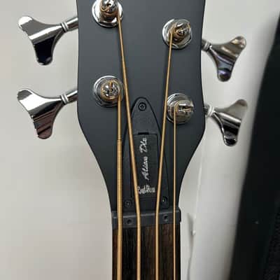 Warwick Rockbass Alien Deluxe 4 String Fretless Acoustic Electric Bass - Natural image 3
