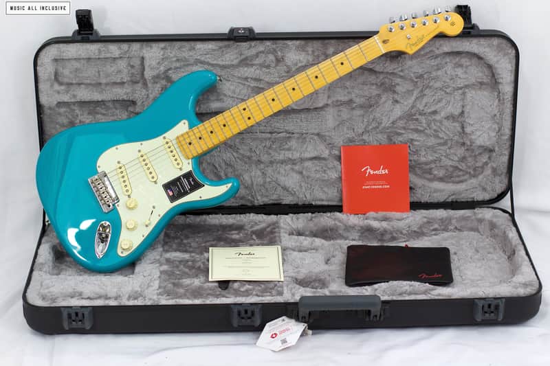 Fender  American Professional II Stratocaster  2023 - Miami Blue image 1