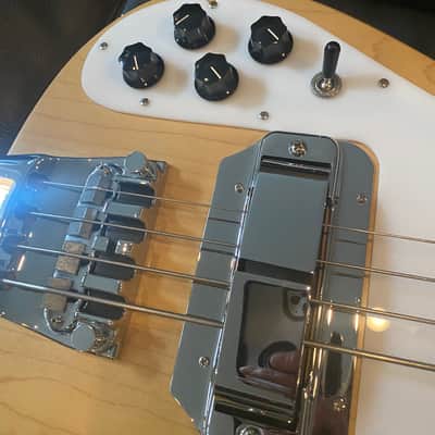 Rickenbacker 4001-C64 Stripped: Reissue Left Handed Bass Guitar 2009 Natural image 5