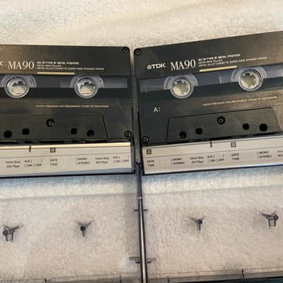 TDK MA90 Metal Bias Four Cassettes 90m image 2