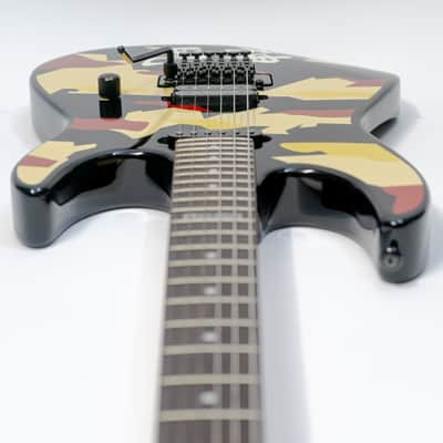 2005 ESP LTD GL-500k George Lynch Signature Guitar with Case - Kamikaze image 7