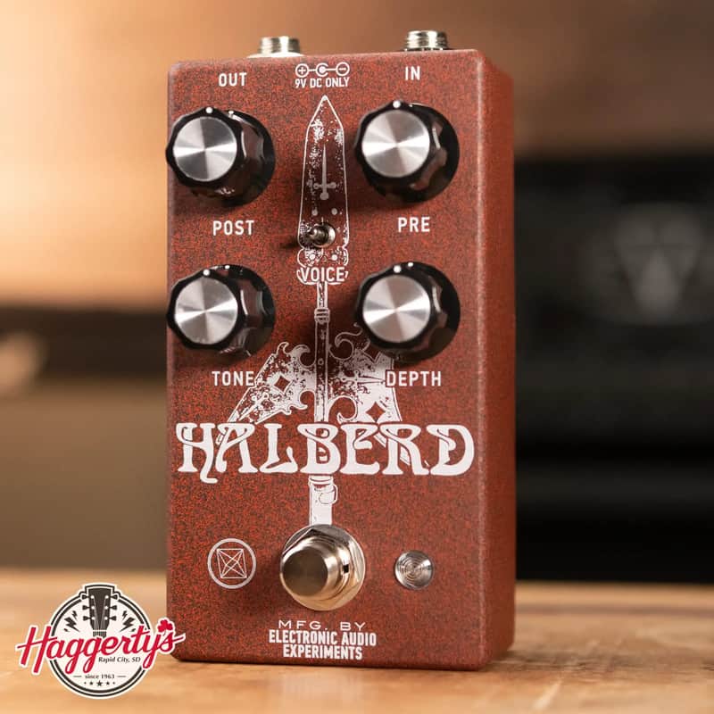 Electronic Audio Experiments Halberd V2 Overdrive Pedal - Rust Never Sleeps image 1