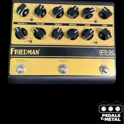 Friedman IR-X w/box and PS Dual Tube Preamp 2023 - Present - Gold / Black - X18624 image 2