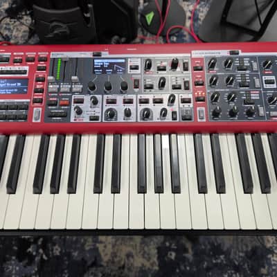 Nord Stage 4 HA88 Hammer Action 88-Key Digital Piano 2023 - Present - Red image 3