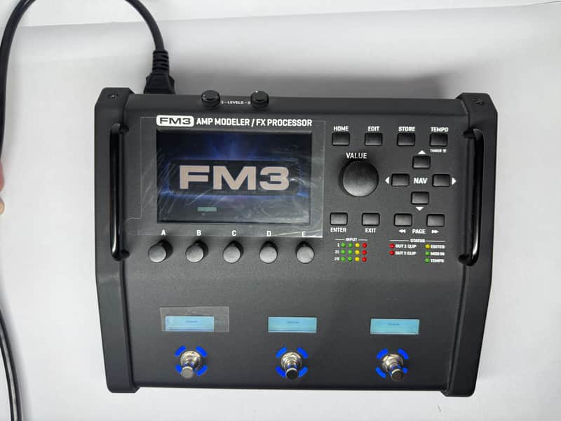 Fractal Audio FM3 Amp Modeler / FX Processor 2020 - 2022 - Black image 1