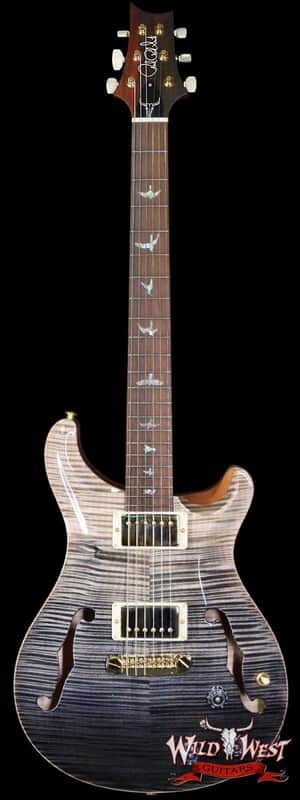 PRS Wild West Guitars 25th Anniversary Limited Run Wood Library Artist Package Hollowbody II Piezo Frostbite Fade (Private Stock Color) 5.60 LBS (US Only / No International Shipping) image 1