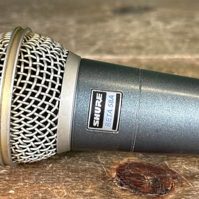 Shure BETA 58A Handheld Supercardioid Dynamic Microphone 1996 - Present - Black image 6