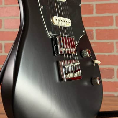 Godin Session HT Electric Guitar - Matte Black RN image 11