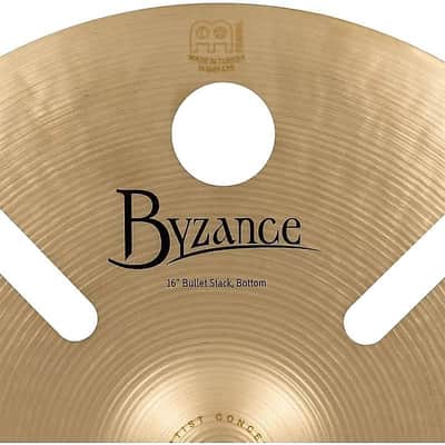 Meinl AC-BULLET 12/16" Byzance Artist Concept Series Luke Holland Bullet Stack w/ Video Demo image 10