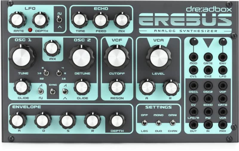 Dreadbox Erebus Reissue Paraphonic Analog Synthesizer (ErebusRed1) image 1
