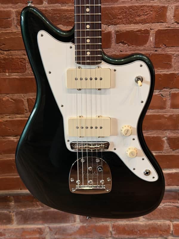 Fender 2025 Player II Jazzmaster Limited Edition British Racing Greenwith hard case